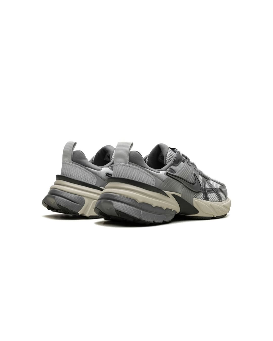 NIKE V2K RUN PLATINUM GREY AND SILVER