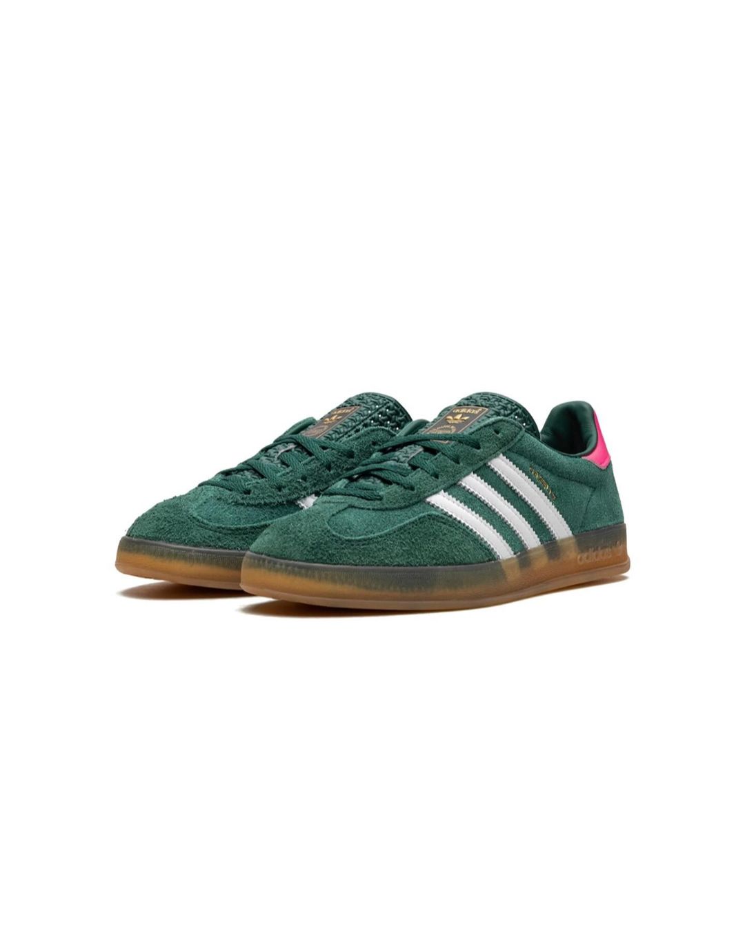 ADIDAS GAZELLE COLLIGIATE GREEN PINK
