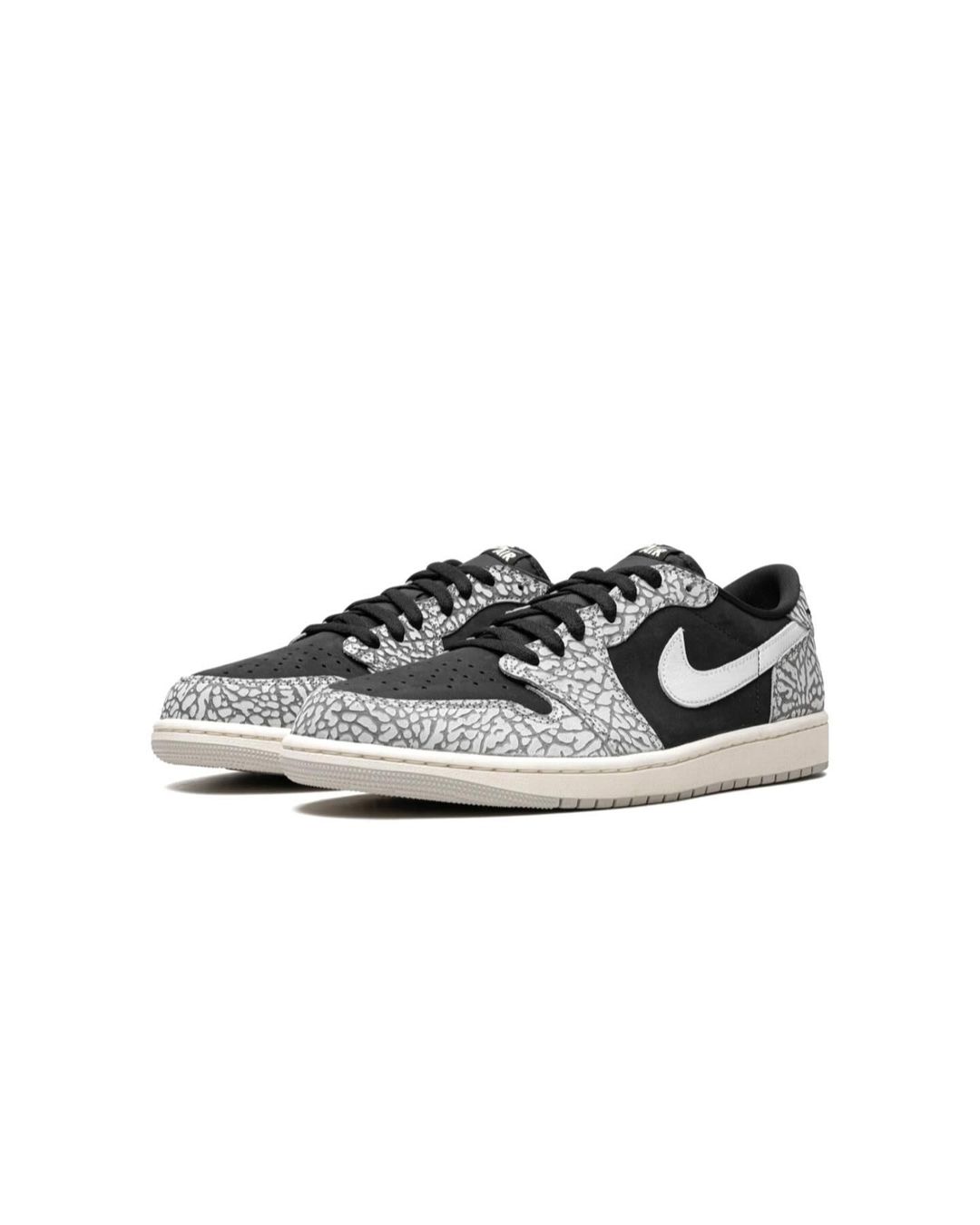 JORDAN 1 LOW BLACK ELEPHANT