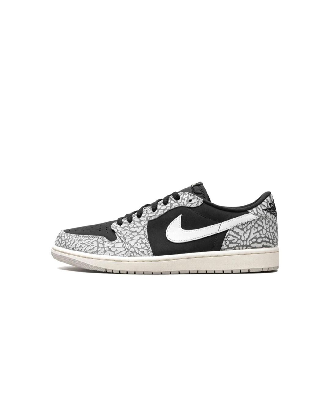 JORDAN 1 LOW BLACK ELEPHANT