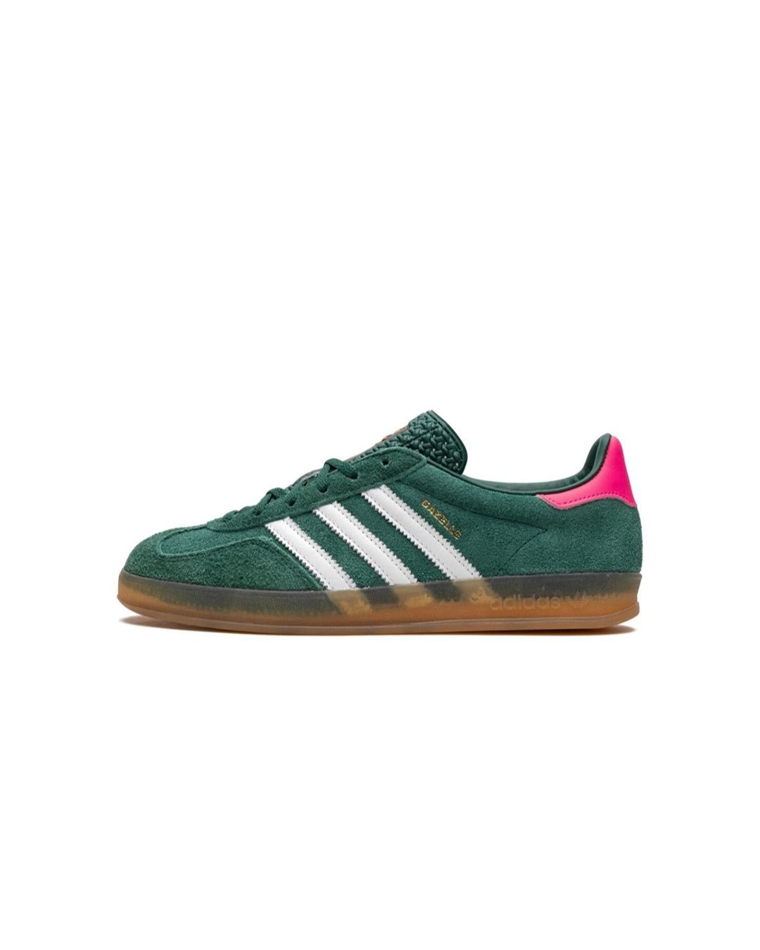 ADIDAS GAZELLE COLLIGIATE GREEN PINK